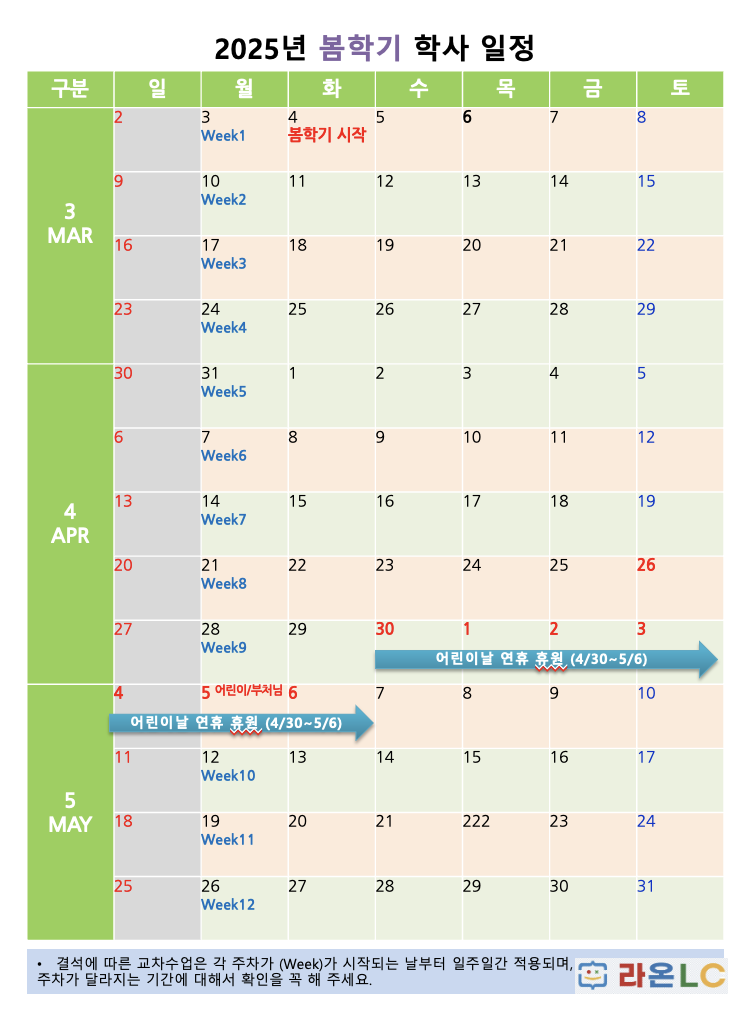 [마곡코딩] 2025년 3월 봄학기가 시작됩니다.